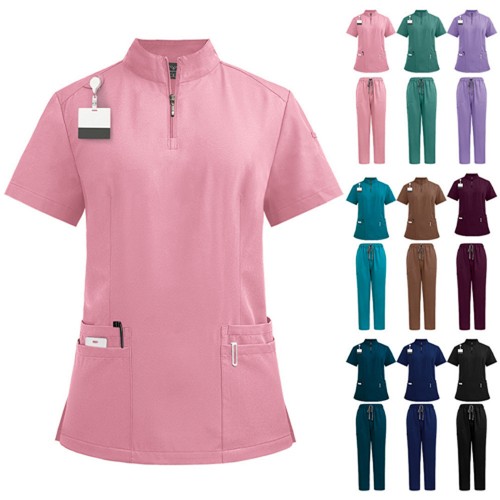 Solid stand collar zip - collar,