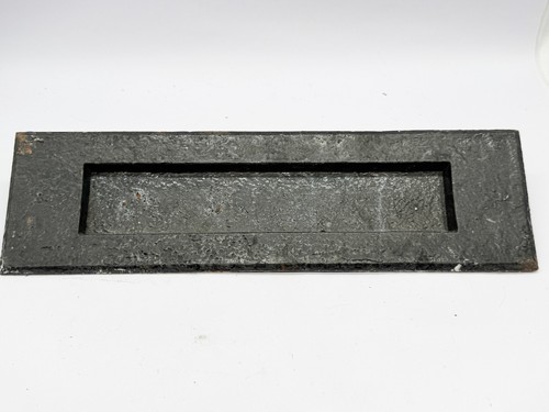 Antique cast iron letter - iron,