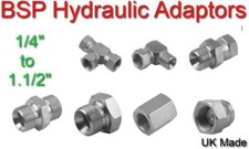 Hydraulic Fittings BSPP Male