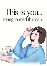 Funny birthday card rude - birthday, joke