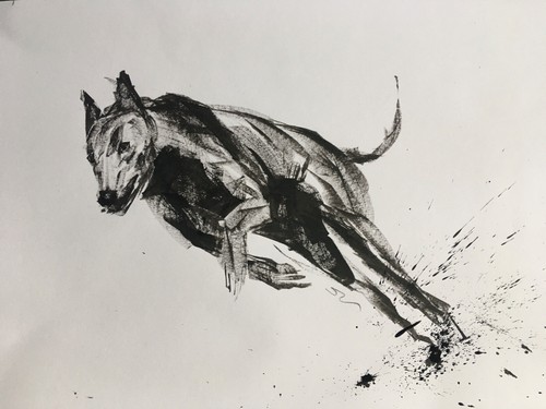 Original signed ink drawing - original,