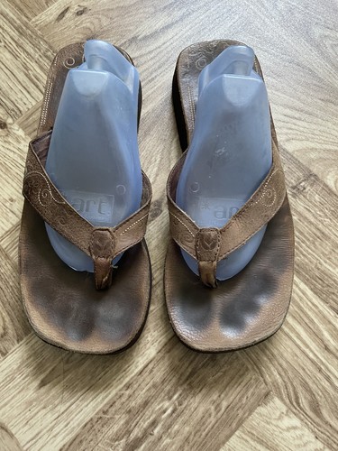 Reef women brown leather - brown, toe