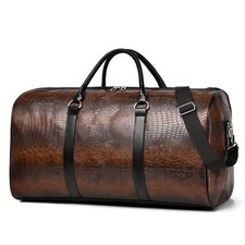 Crocodile-Textured Leather