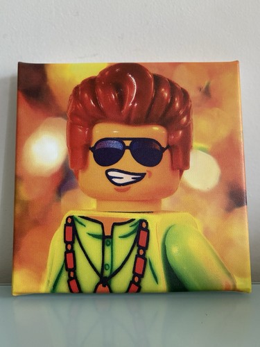 Lego minifigure portrait - minifigure,