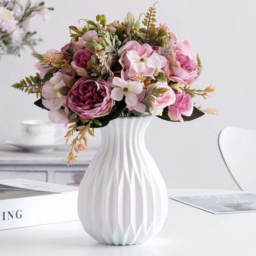 Imitation ceramic flower vases - imitation,
