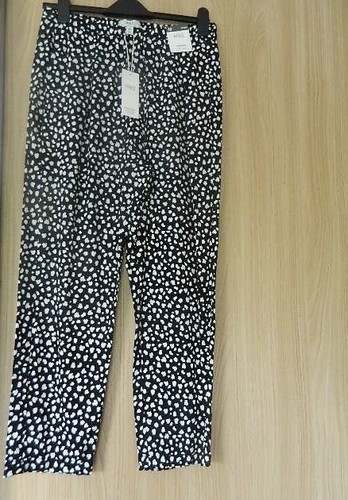 Black white patterned - m&s, &