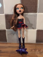 RARE BRATZ WANTED MEYGAN DOLL WITH CLOTHES, BOOTS & BRUSH