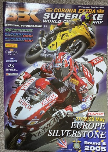2005 world superbike - world, programme