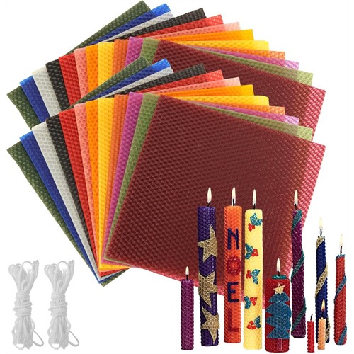 24pcs inch beeswax - 8,