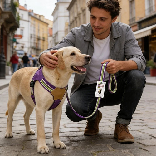 Dog harness and - dog,