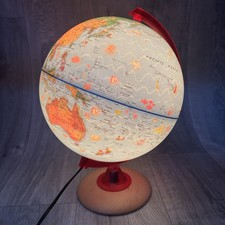 World Globe Ricoglobus Light Up Illuminating Lamp 30cm by Nova Rico of Italy