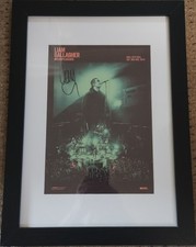 Liam Gallagher - MTV Unplugged Vinyl & Signed A4 Print in Frame. 