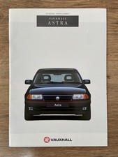 VAUXHALL ASTRA RANGE orig 1993