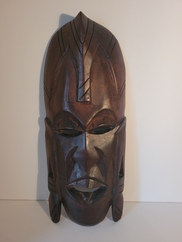 Ebony wood african hand carved - hand,