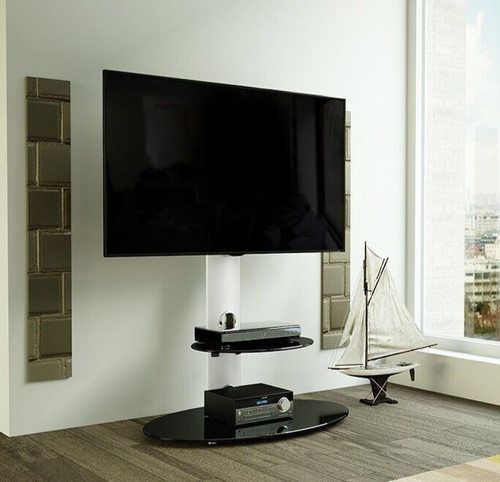 Oval column mount - tv, stand