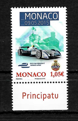 Monaco 2015 formula mnh - monaco,