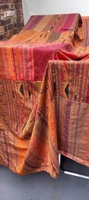 Oriental Style Silk Throw