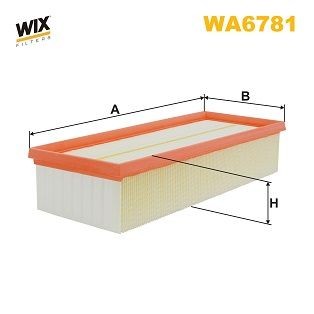 Air filter wix filters wa6781 - filter,