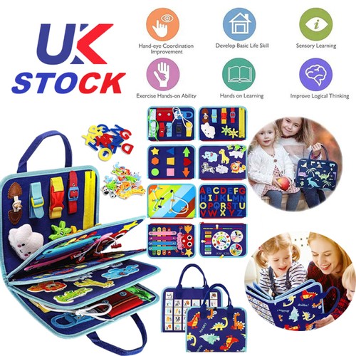 Montessori busy board - busy, book
