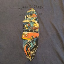 Santa Susanna surf VW camper