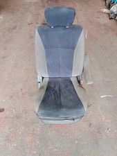 Nissan Elgrand E51 2002 - 2010 Offside Drivers Front Seat Blue & Grey Fabric