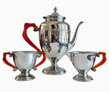 Art Deco Chrome Coffee / Tea
