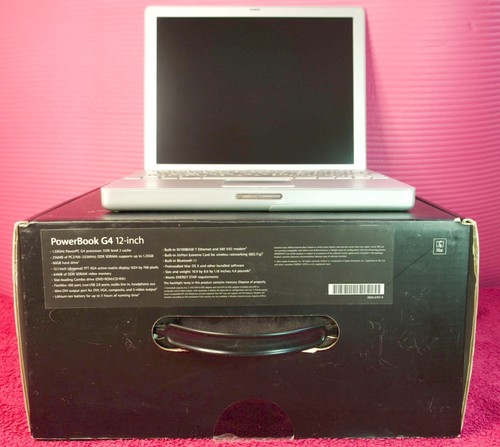 Apple powerbook ghz 12 - powerbook,