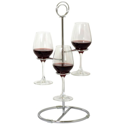 Wine flight tree 3 glass - tree,