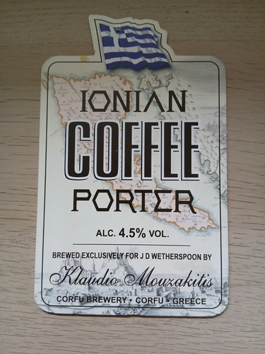 Corfu brewery ionian - ionian, coffee