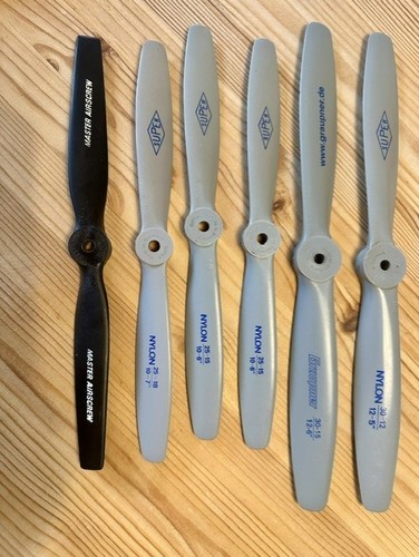 Aircraft propellers - rc, x