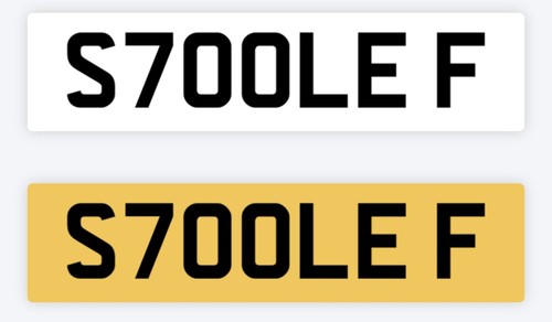 Stole private number plate - number,