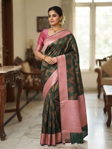 New saree with blouse - new,