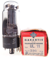 UL11 Telefunken Pentode radio