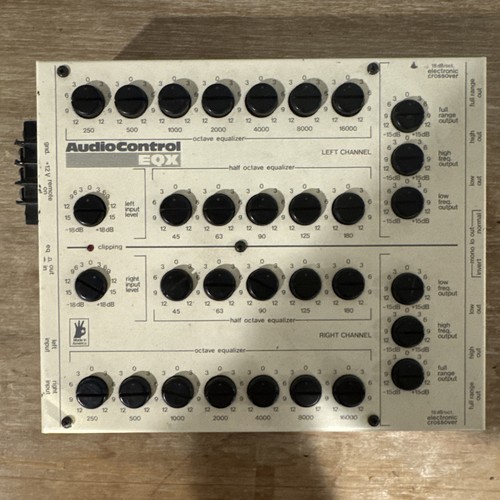 Audio control eqx - (1st, gen)