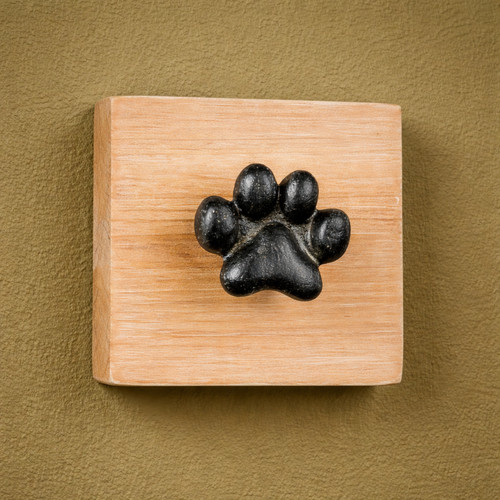 Rustic dog paw - dog, hook
