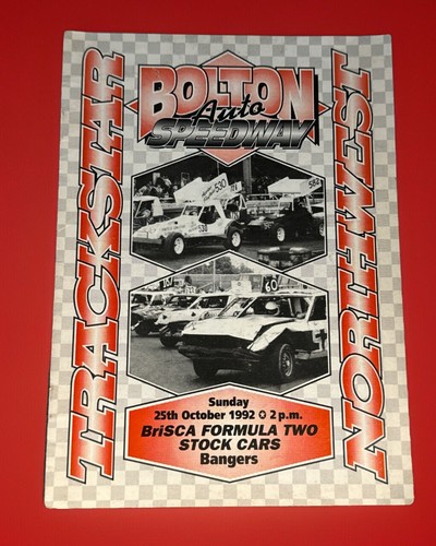 1992 bolton speedway stock - 1992,