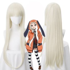 Anime Kakegurui Compulsive Gambler 2 Yomoduki Runa Greamy Cosplay Synthetic Wigs