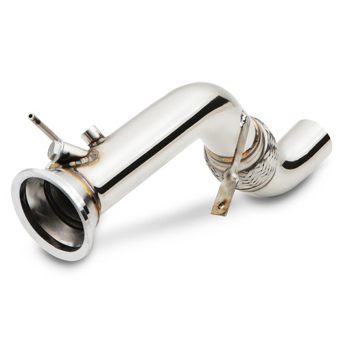 Stainless exhaust dpf bypass - stainless,
