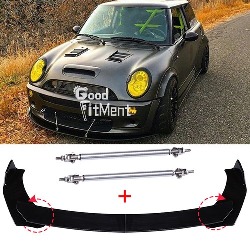 Gloss front bumper lip - front,