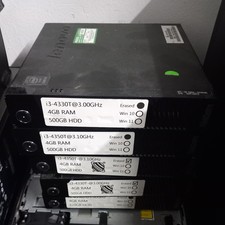 Job lot 2×Lenovo ThinkCentre