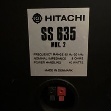 Hitachi ss635 speakers - ss635,