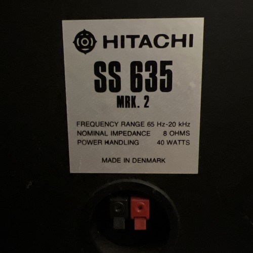 Hitachi ss635 speakers - ss635,