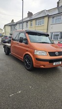 T5 Transporter Doka Flat Bed Pickup Crew cab 1.9tdi VW