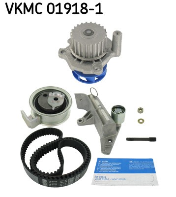 Water pump timing belt set - pump,