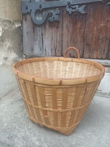 Vintage boho tiki wicker - vintage,