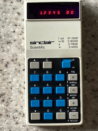 Vintage sinclair scientific - vintage,