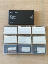 Sharp vhs cassette - adaptor, &