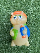 Playskool Glo Glow Worm Friends ORANGE BOOK BUG - 1986.    d5
