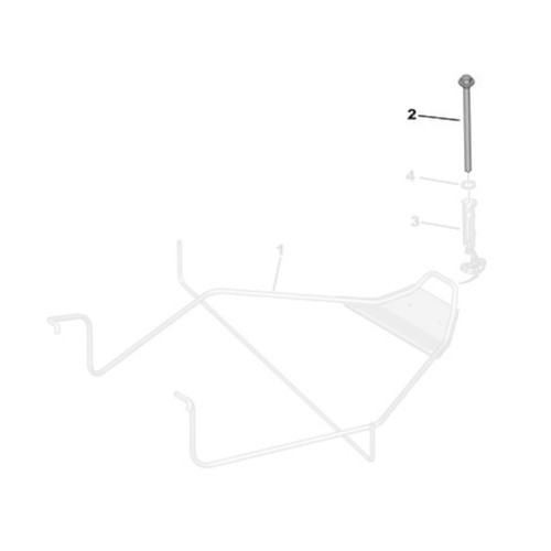 Genuine spare wheel carrier - spare,