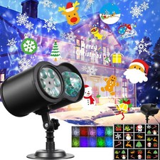 Christmas Laser Snowflake Snow